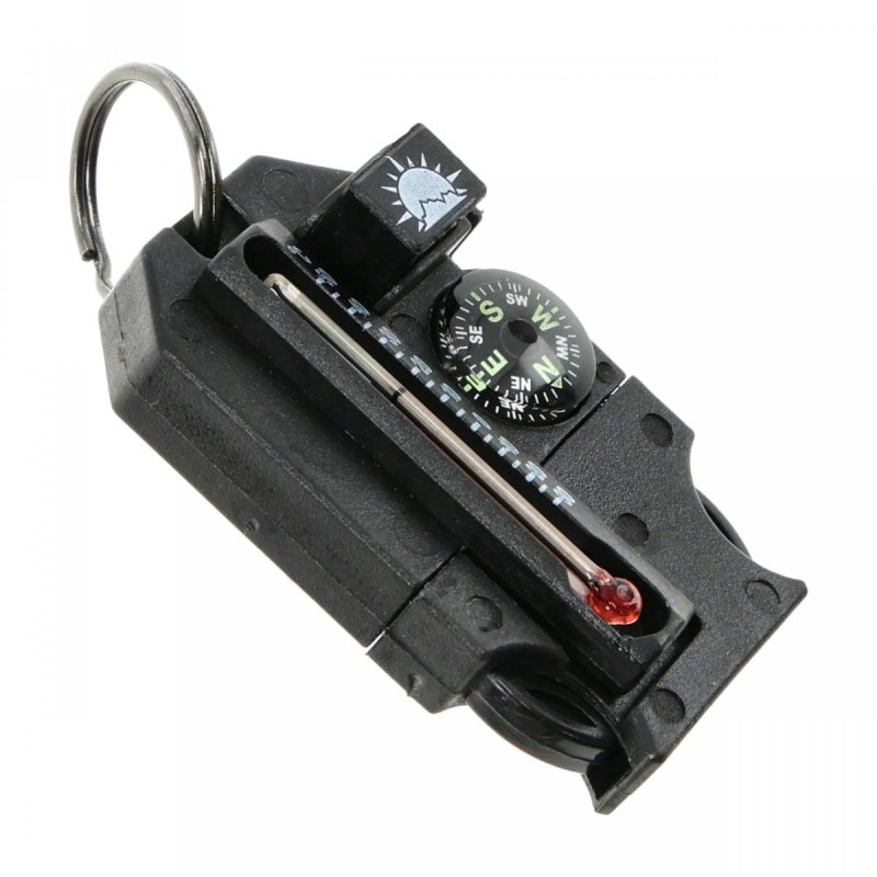 Multitool Sun Co. Outsider 4w1 z termometrem, kompasem, gwizdkiem alarmowym i krzesiwem