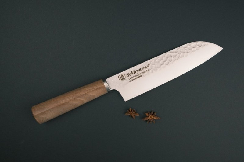 Nóż Sekiryu KASHI Santoku 165 mm [SR-VGH100W]