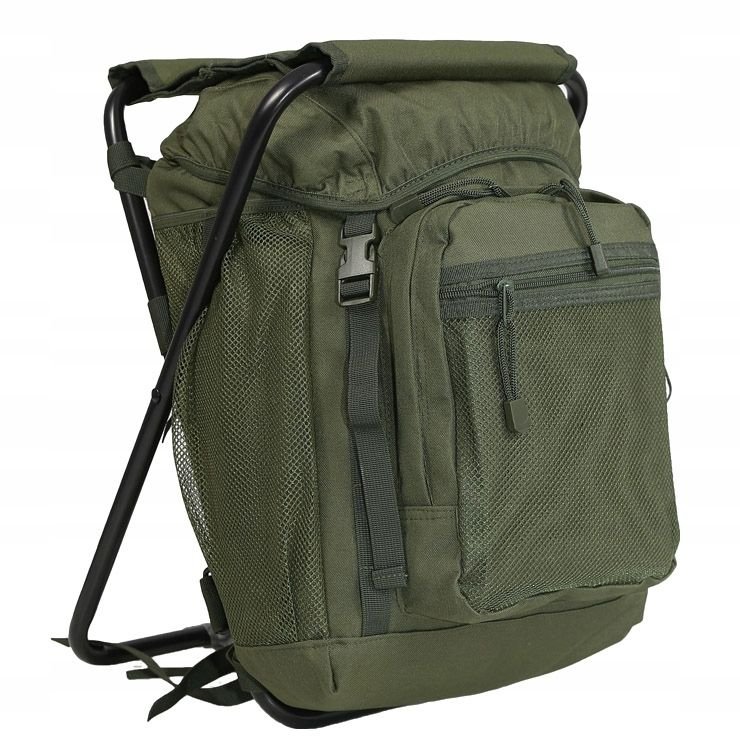 Plecak z Krzesłem Mil-Tec 20L Olive Poliester
