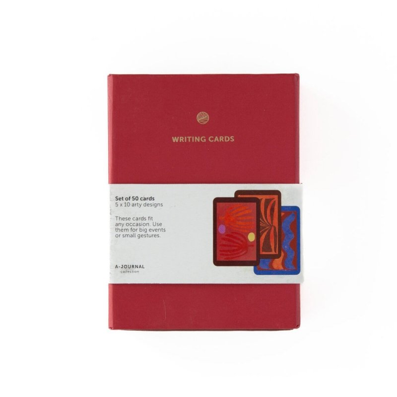Artystyczne karty do pisania w pudełku 50 szt.