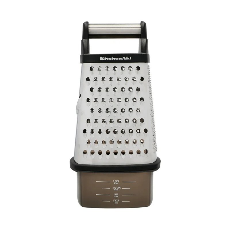 KitchenAid tarka z zamykanym pojemnikiem Box Grater Onyx Black