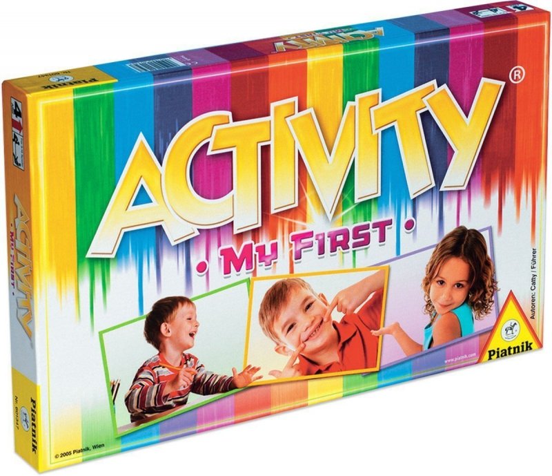 Gra My First Activity 3-7 lat Kreatywność Słoniki