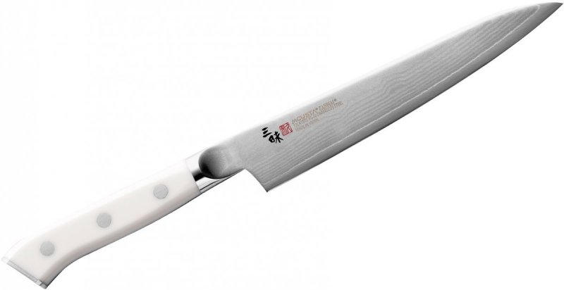 Mcusta Zanmai Classic Damascus Corian - Nóż uniwersalny, ergonomiczna rękojeść, stal damasceńska VG-10 - 15 cm - Mcusta Zanmai