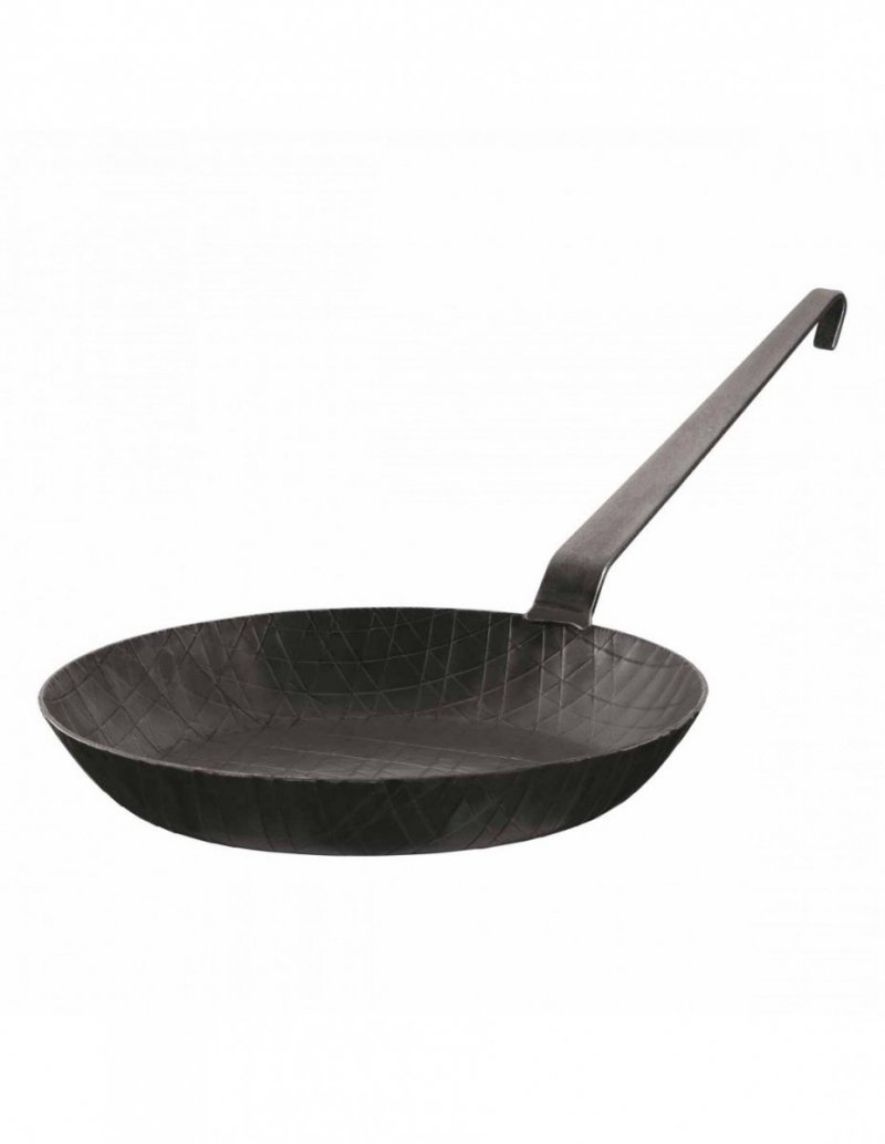 Rösle patelnia żelazna kuta głęboka 28cm