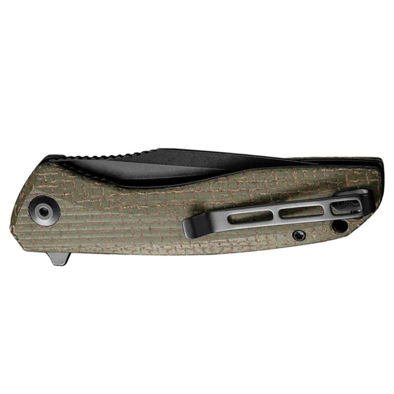 Nóż składany Civivi Baklash C801K green micarta