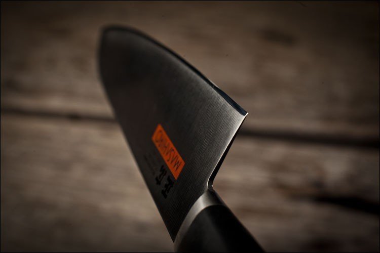 Nóż Masahiro MV-H Chef 24 cm lekki do krojenia i siekania
