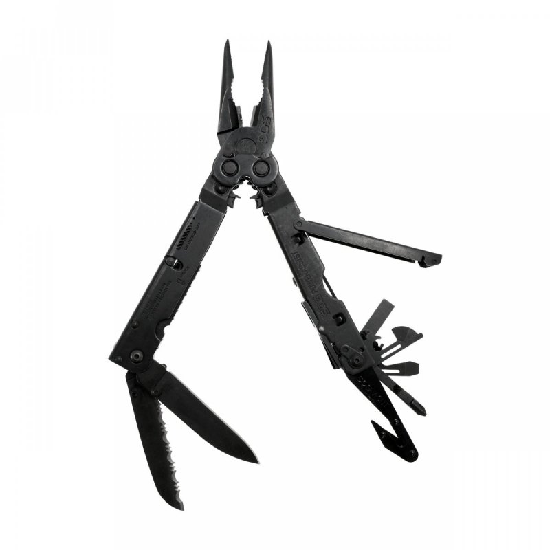 Multitool SOG PowerAssist Black z pokrowcem