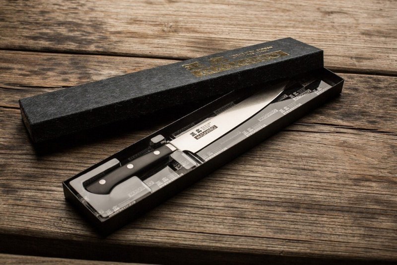 Nóż Masahiro MV-H Carving 20 cm sztywny MBS-26 precyzyjny