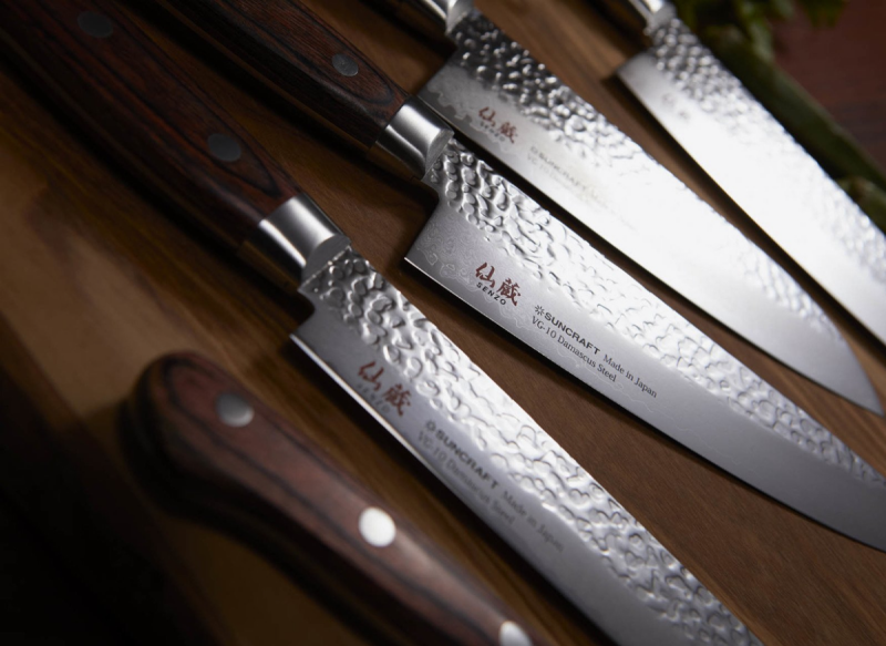 Nóż kuchenny Suncraft SENZO UNIVERSAL Petty 135 mm, stal VG-10