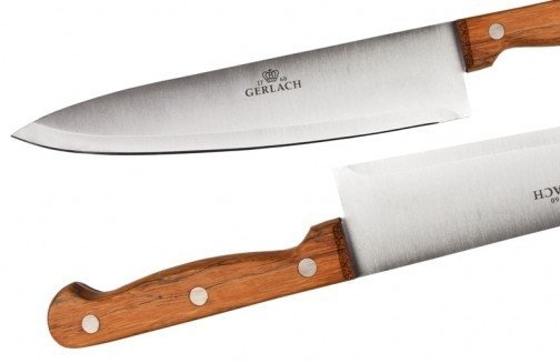 Gerlach 959A Country - komplet noży kuchennych (5 szt.) w bloku