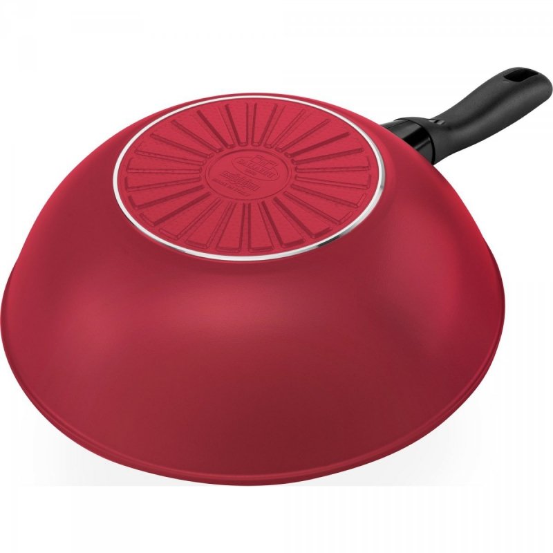 Wok 28 Cm Czerwony Caprera Ballarini