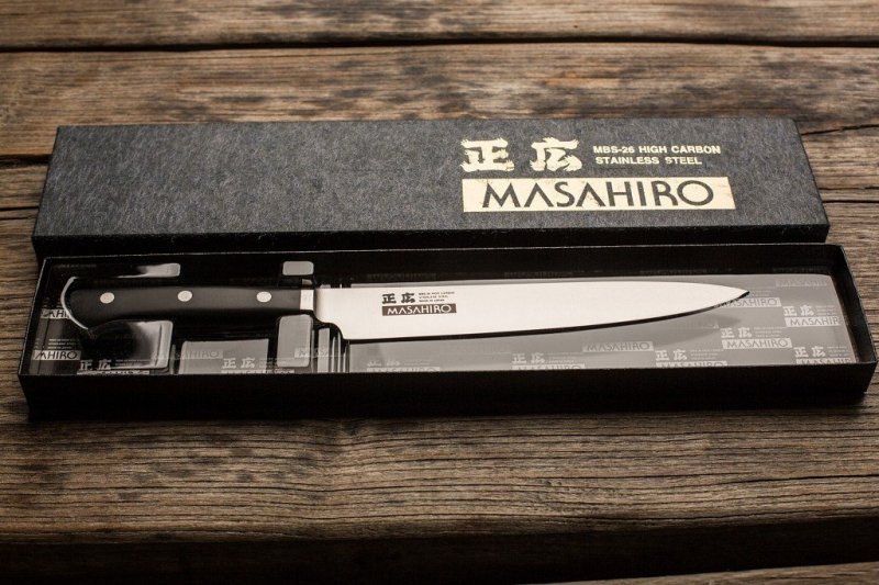 Nóż Masahiro MV-H Carving 20 cm elastyczny MBS-26 precyzyjny