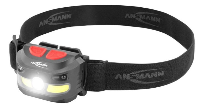 Latarka czołowa LED Ansmann HD250RS, 250 lm, aku