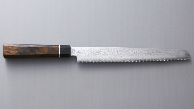 Nóż Suncraft Senzo Black Bread 22 cm VG-10 ząbkowany