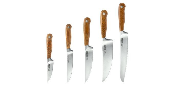 Blok do noży FEELWOOD, z 5 nożami