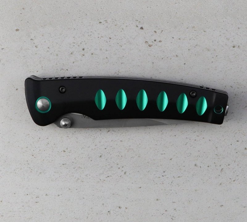 Mcusta Katana VG-10 Black/Green 8,5 cm