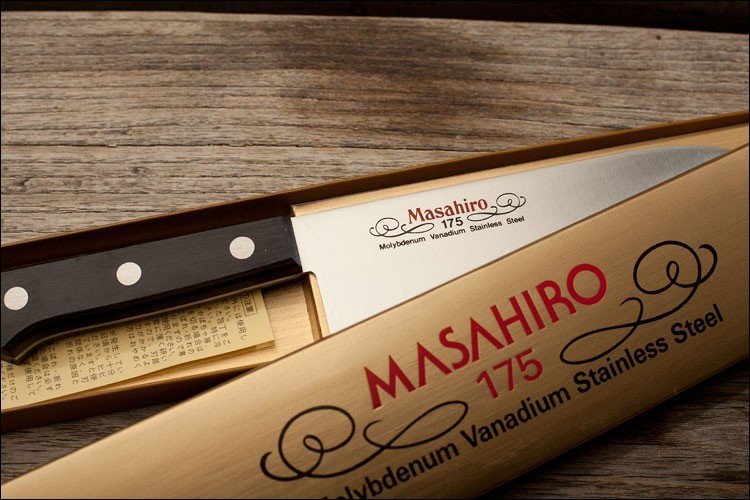 Nóż Masahiro Bwh Nakiri 165mm [14035] do krojenia warzyw