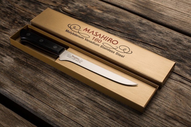 Nóż Masahiro BWH Boning 16 cm sztywny MBS-26 do luzowania