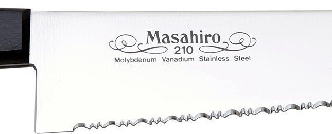 Nóż Masahiro BWH Chef Wave Edge 21 cm ząbkowany MBS-26