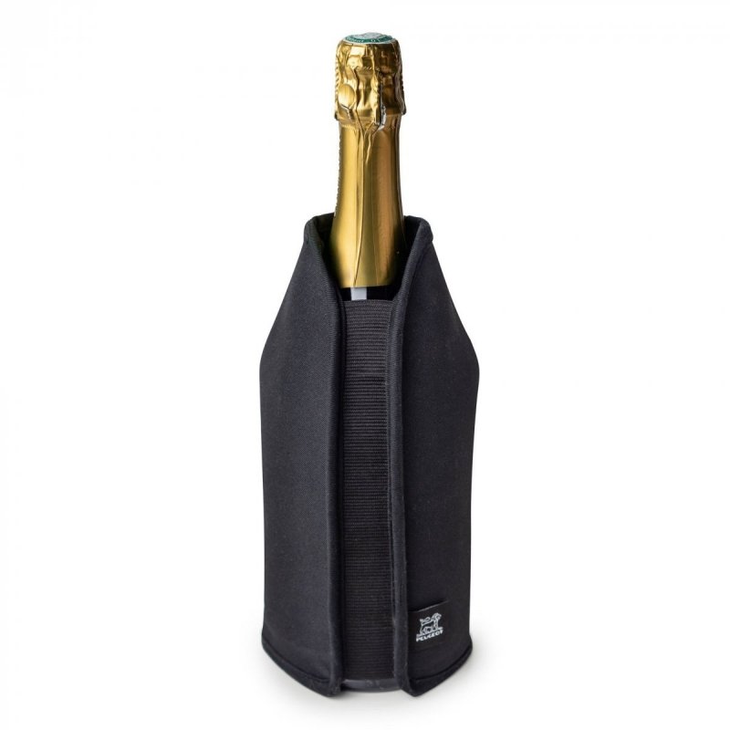 Rękaw chłodzący FRIZZ, czarny, 23cm, do wina
