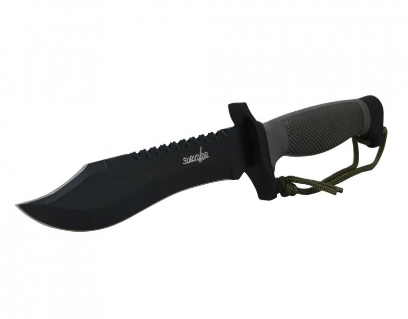 Nóż Master Cutlery Survival Black (HK-6001)