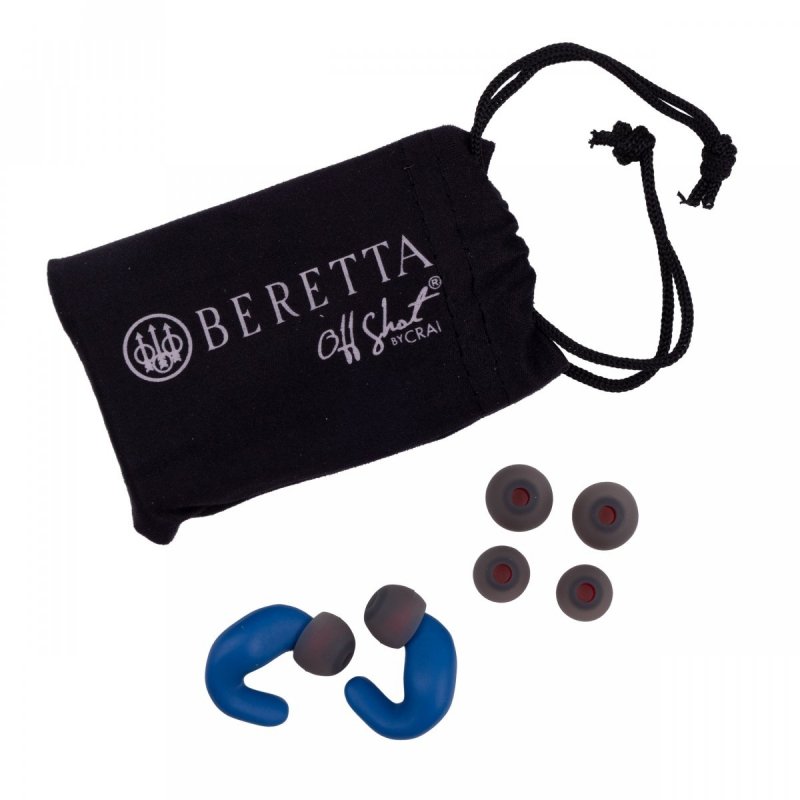 Ochronniki słuchu Beretta mini HeadSet niebieskie