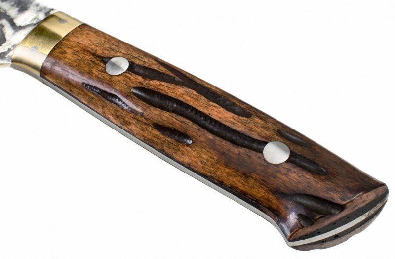 Takeshi Saji YBB Nóż Santoku 18cm VG-10