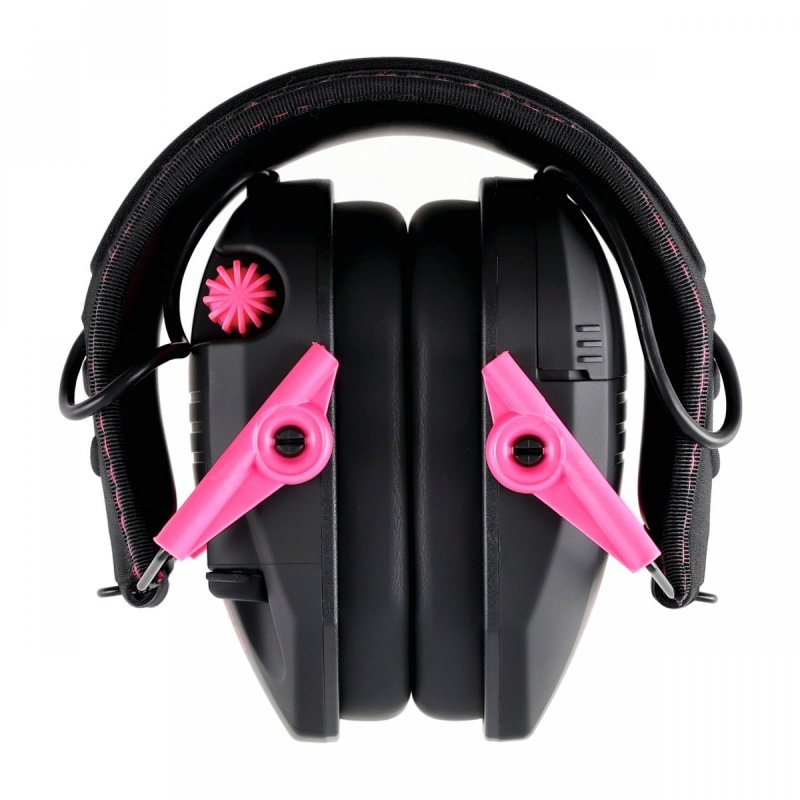 Aktywne ochronniki słuchu Walker's Razor Slim różowe GWP-RSEM-PNK