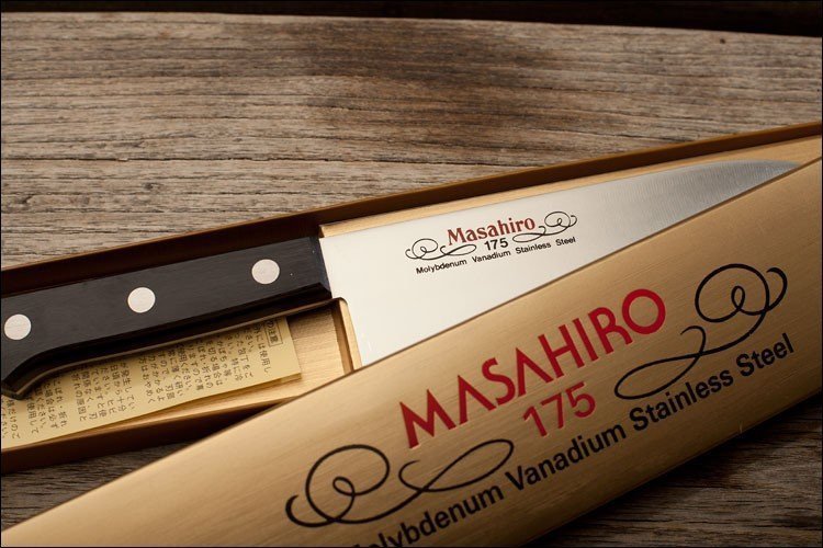 Nóż Masahiro Bwh Nakiri 165mm [14035] do krojenia warzyw