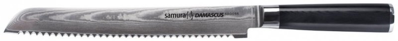 Samura Damascus nóż Kuchenny do Chleba 230mm do Mięsa i Ryb