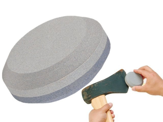 Kamień do ostrzenia Lansky Lpuck - Dwustronny korundowy kamień, do ostrzenia siekier, maczet i narzędzi outdoorowych - 7,5 mm - Lansky