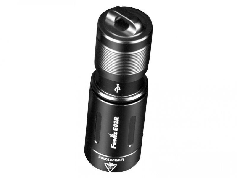 Latarka diodowa Fenix E02R czarna