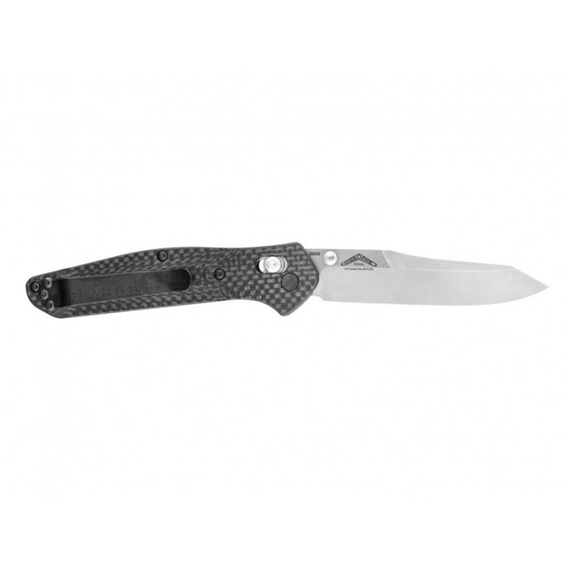 Nóż Benchmade 940-1 Osborne - Lekki nóż składany z blokadą AXIS, stal S90V, do EDC i outdoor - 86 mm - Benchmade