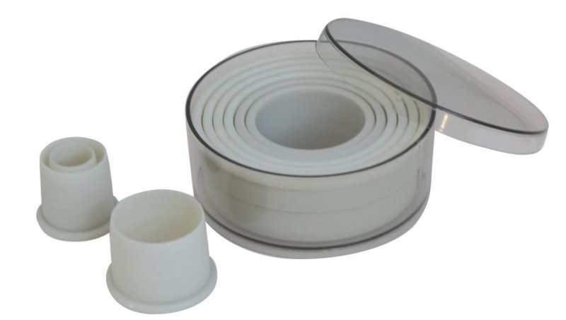 de Buyer Wycinarka Okrągła Gładka 9szt Włókno Szklane