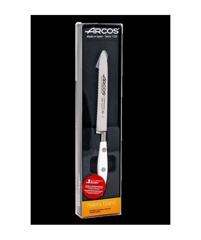 Arcos Nóż do Pomidorów Riviera White 13 cm NITRUM