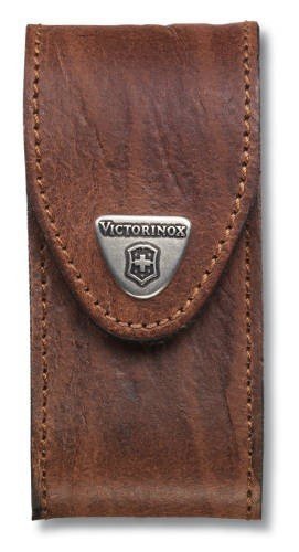 Etui na noże Victorinox - Wytrzymała skóra, lekki, do noży 5-8 warstw, zapięcie na haczyk i rzep - 32 mm - Victorinox