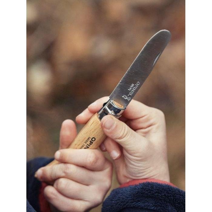 Nóż Turystyczny dla Dzieci Zaokrąglony Składany My First Opinel No. 07