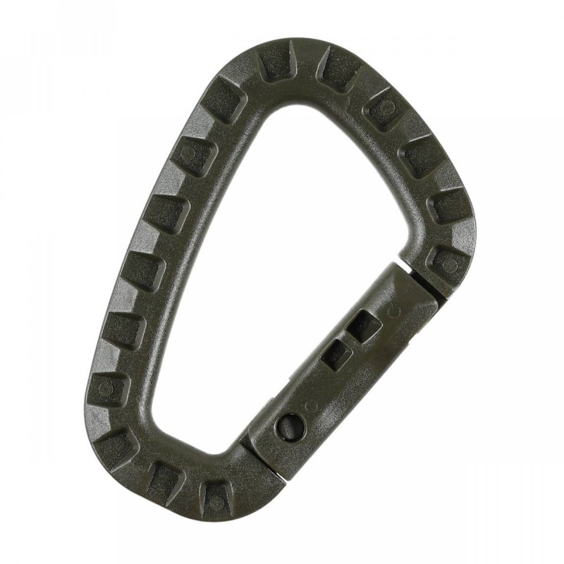 Karabińczyk M-Tac plastikowy, oliwkowy