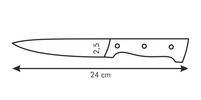 Nóż uniwersalny HOME PROFI 13 cm Tescoma