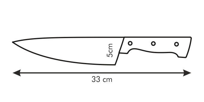 Nóż kuchenny HOME PROFI 20 cm Tescoma