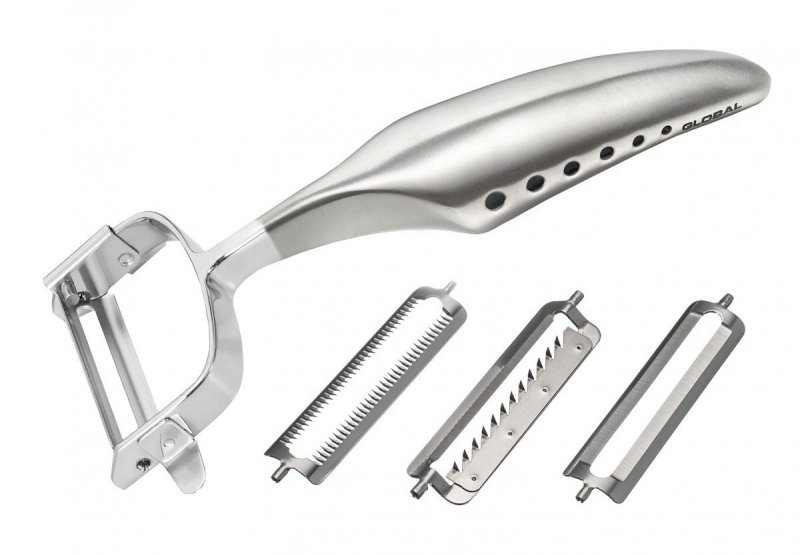 Zestaw 3 Obieraczek Poprzecznych | Global Gs-94, uniwersalny Zestaw