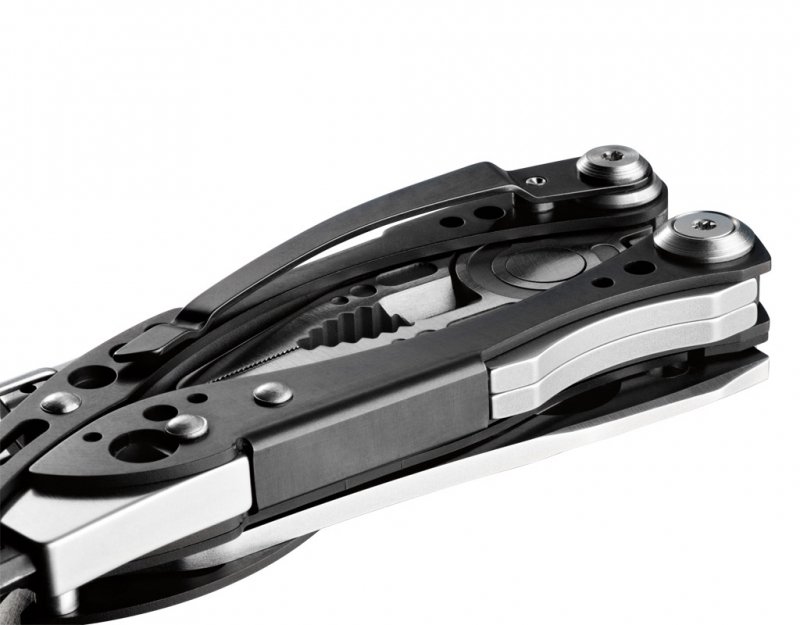 Leatherman Skeletool CX 830923 - Lekki multitool, stal 154CM, otwieracz do kapsli, do survivalu i codziennego użytku - 66 mm ostrze - Leatherman