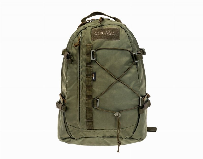 Plecak Wisport Chicago 25L Olive Cordura 500D