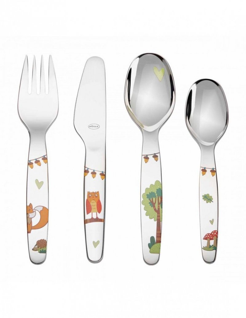 Rösle zestaw 4cz. sztućców dla dzieci Waldfreu