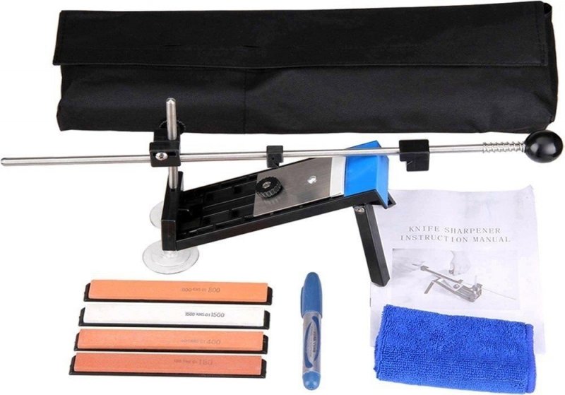 Ostrzałka Ruixin RX-001, uniwersalna, 4 osełki, łatwa w użyciu