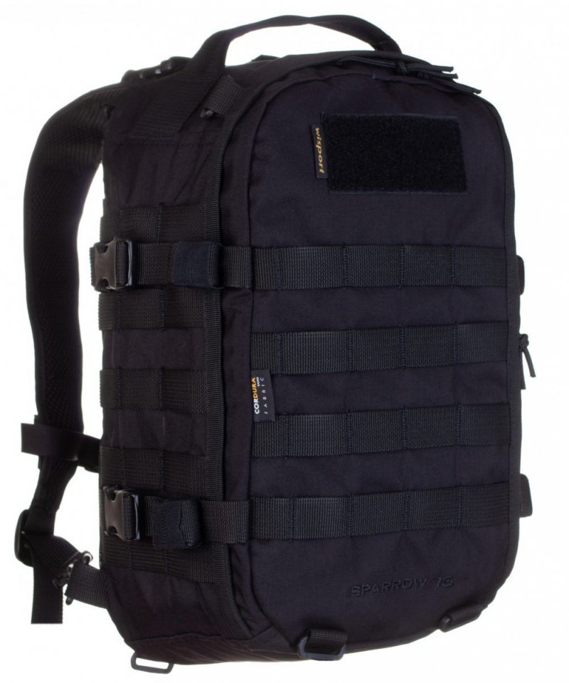 Plecak Taktyczny Wojskowy Survivalowy Wisport Sparrow 16L czarny 