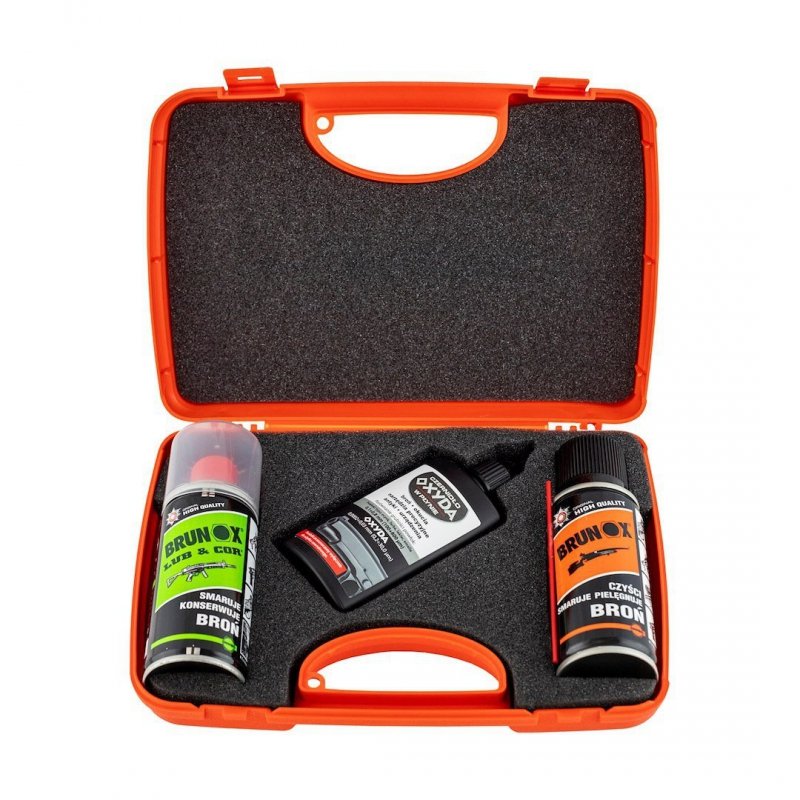 Zestaw walizka Brunox® Lub&Cor, Gun Care, oksyda