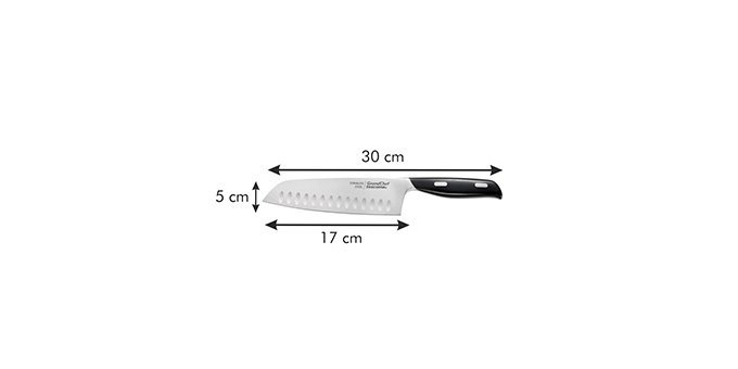 Nóż Santoku GrandCHEF 17 cm