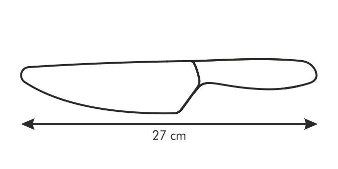 Nóż z ostrzem ceramicznym VITAMINO 15 cm Tescoma