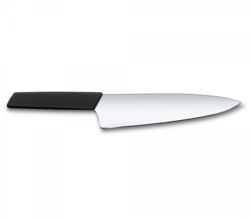 Nóż Szefa Kuchni, szerokie ostrze, 20 cm, czarny Victorinox  6.9013.20B